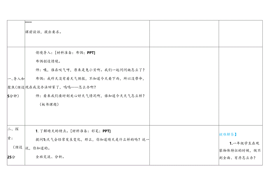 2024版新教材2025春湖南湘科版科学一年级下册全册教案教学设计.docx_第2页