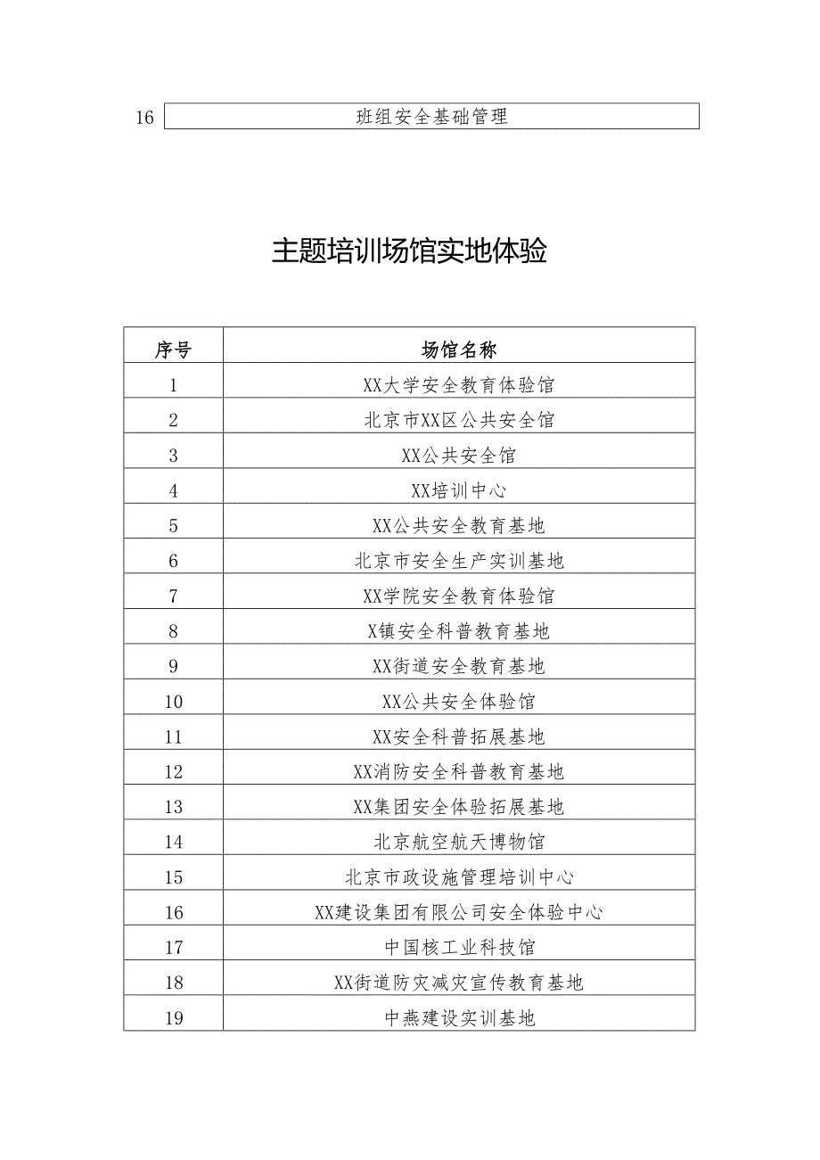 XX公司安全生产主题培训课程清单（2025年）.docx_第2页