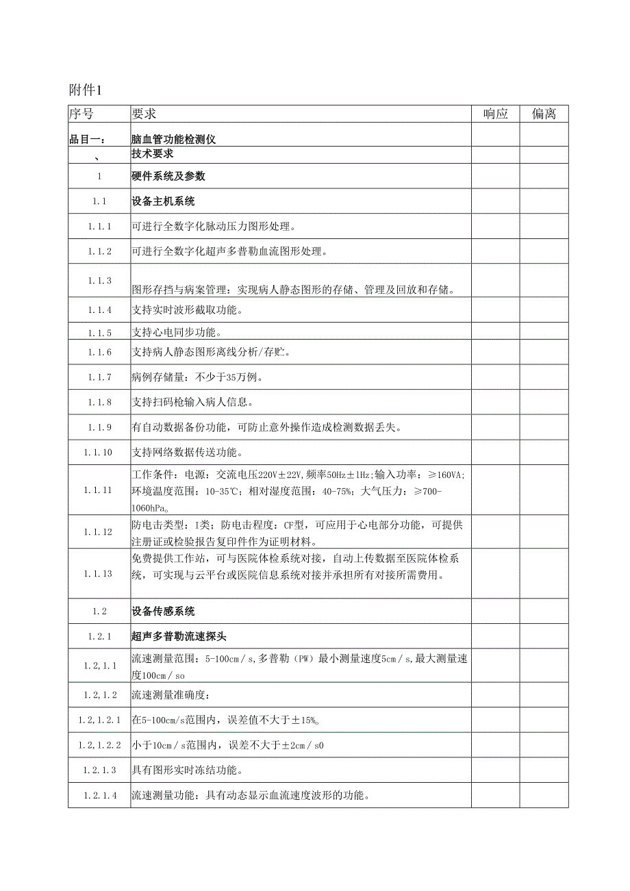 XX中医药大学临床医学院脑血管功能检测仪采购询价公告（2025年）.docx_第3页