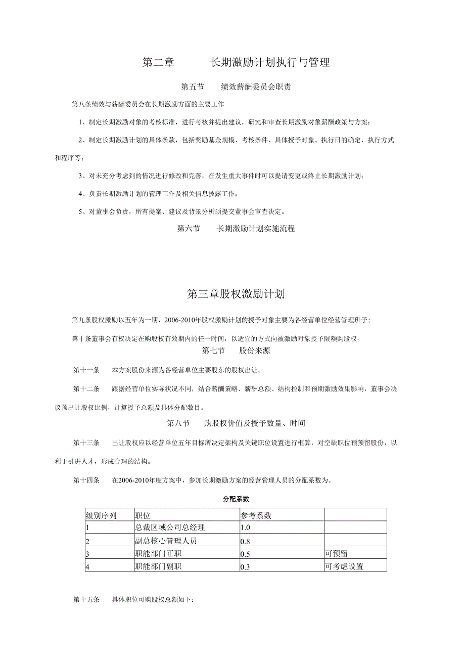 华盈恒信—福建金辉房地产—2金辉核心人才长期激励方案（方案2）.docx_第3页