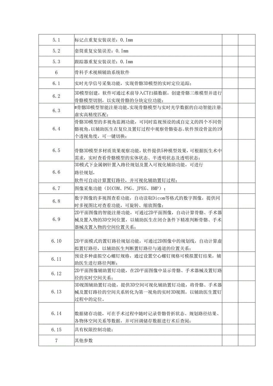 XX职工医院采购骨科手术视频辅助系统参数要求（2025年）.docx_第2页