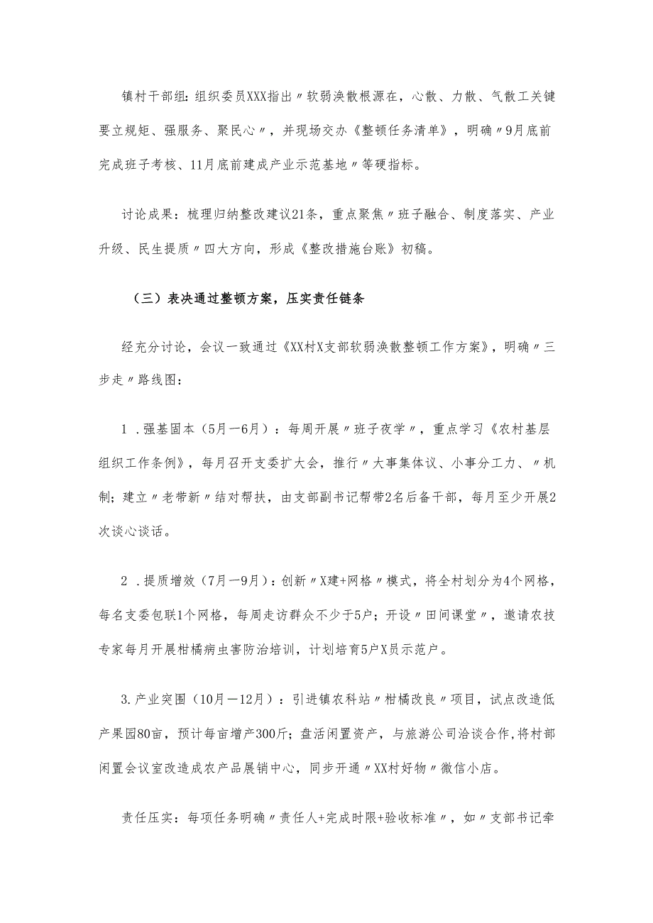 2025年xx村支部整治软弱涣散专题会议记录.docx_第3页