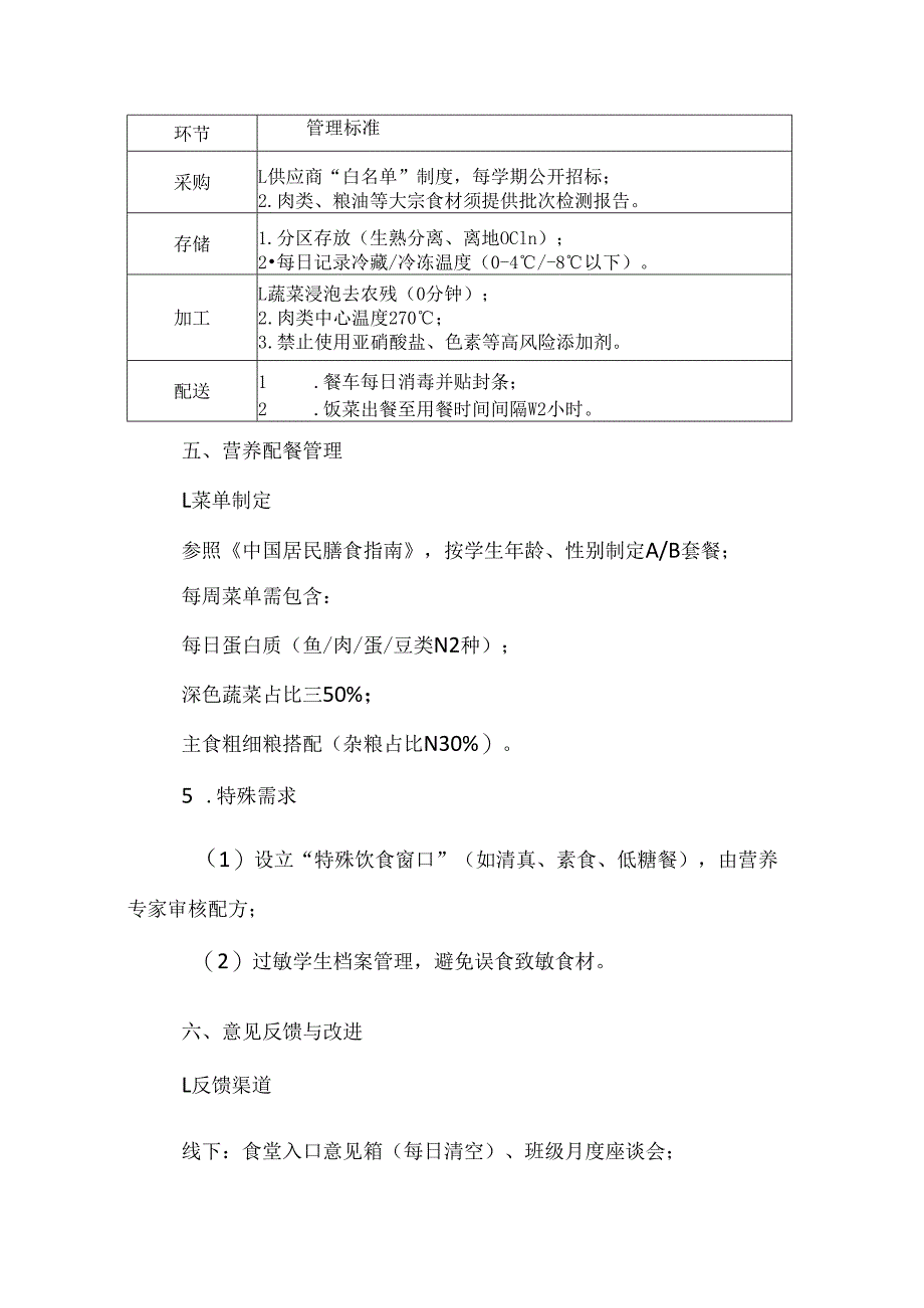 学校食堂膳食委员会制度与监管制度.docx_第3页
