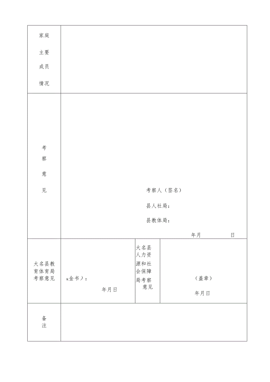 邯郸市录用公务员（参公人员）考察表.docx_第2页