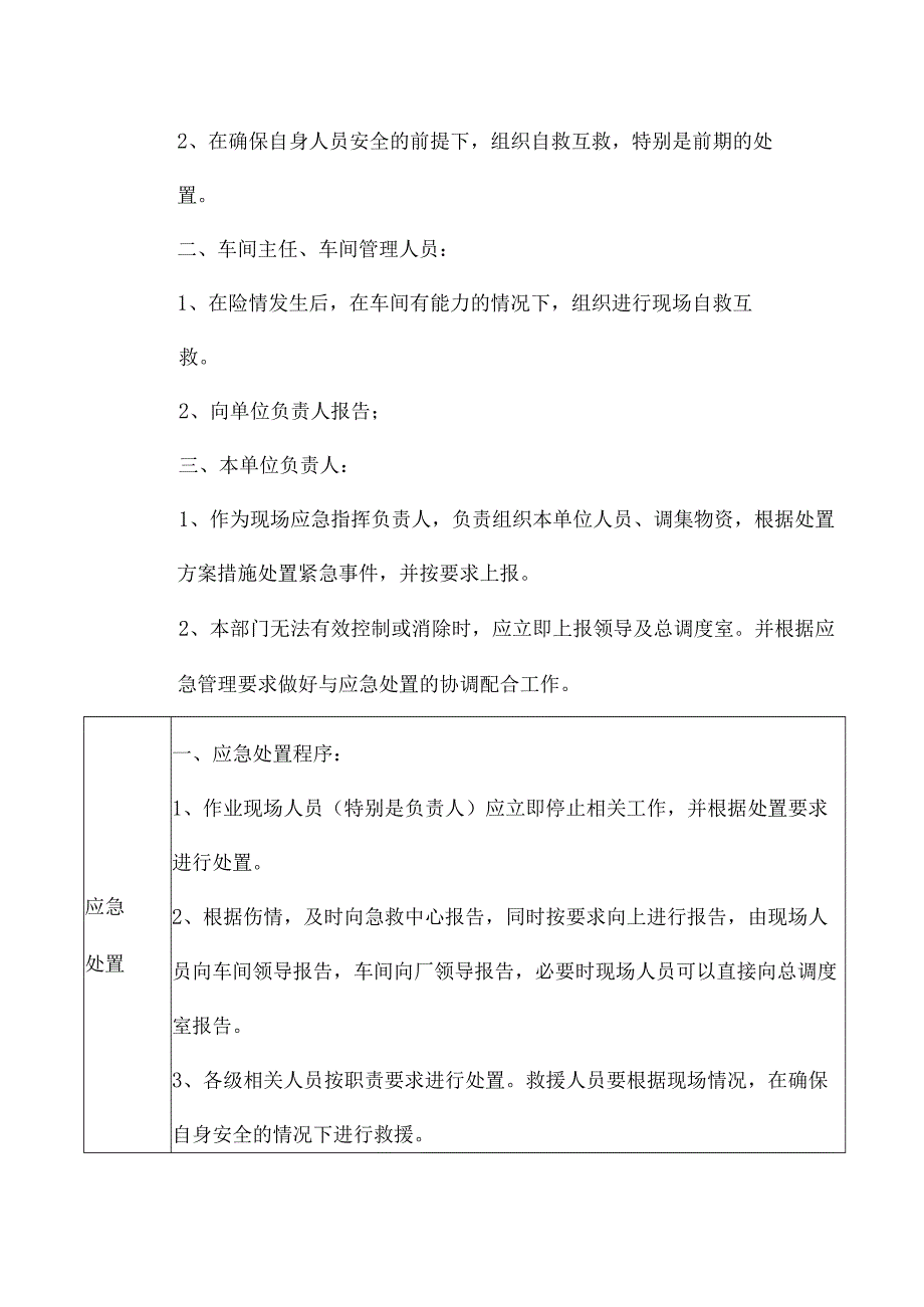 非煤矿山炮烟中毒事故现场应急处置方案.docx_第2页