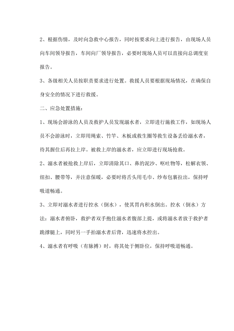 非煤矿山淹溺事故现场应急处置方案.docx_第3页