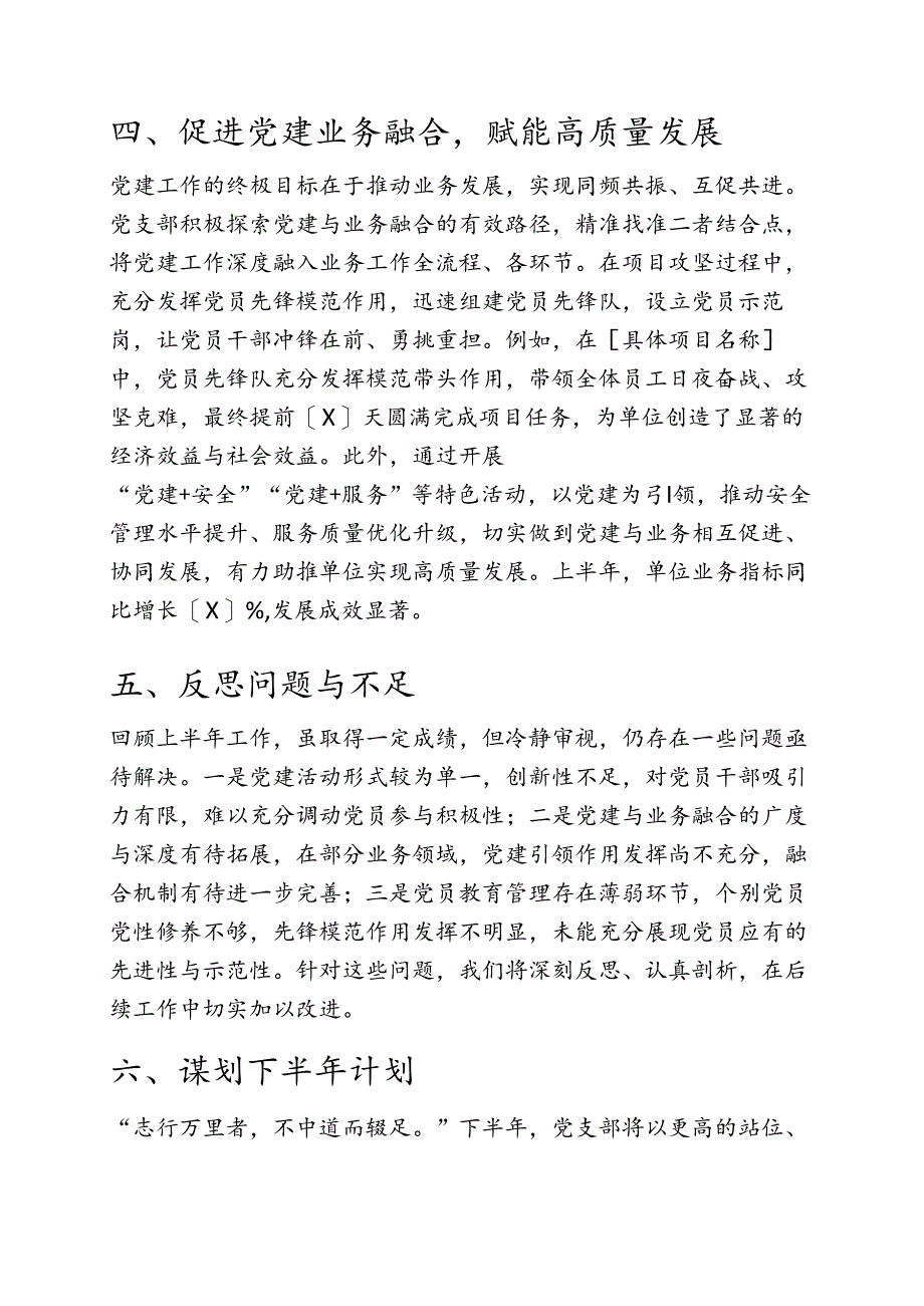 2025年上半年党支部书记抓党建工作总结（精选）.docx_第3页