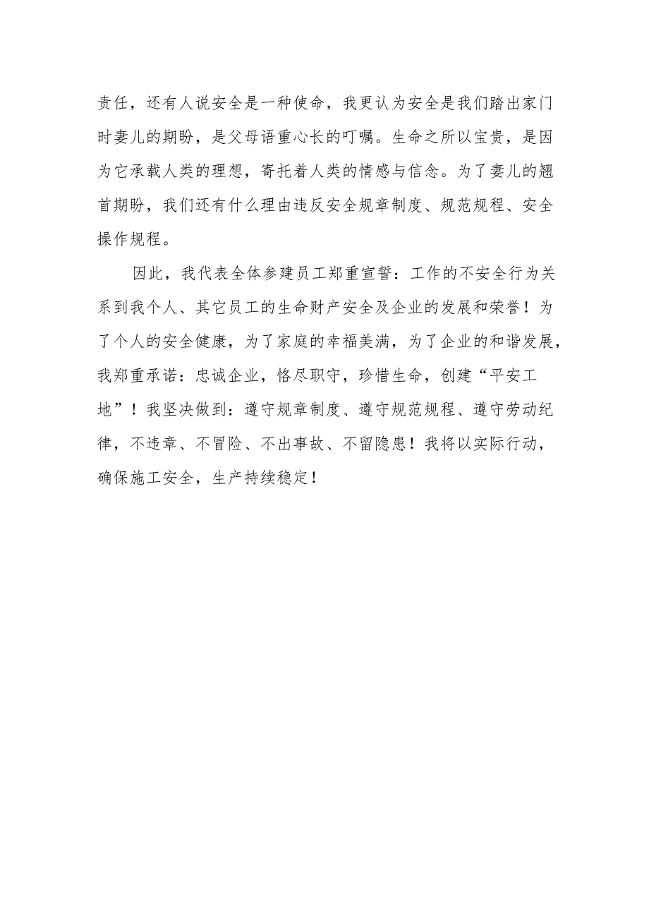 2025年安全生产月个人宣誓词.docx_第2页