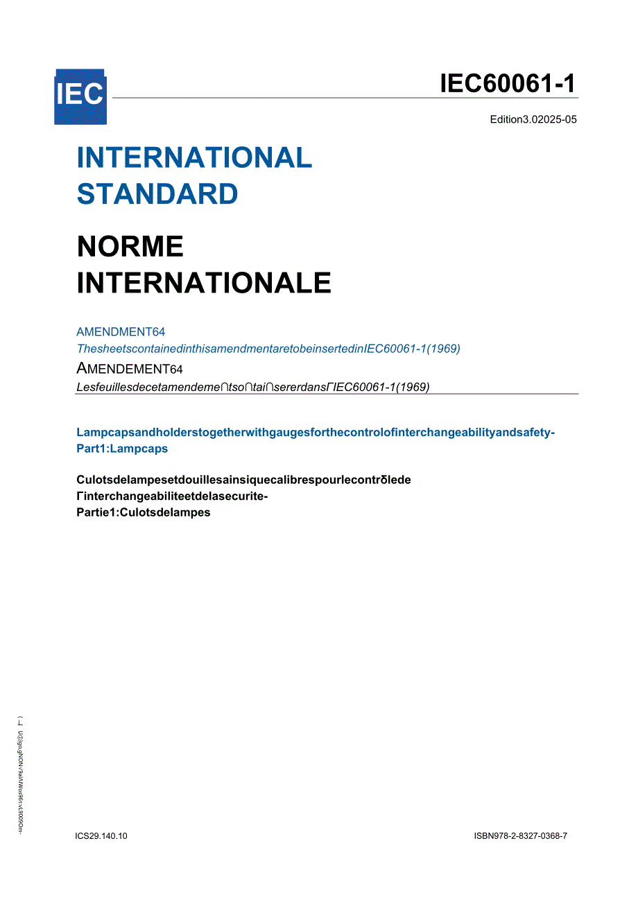 IEC 60061-1 1969 AMD64 2025.docx_第1页