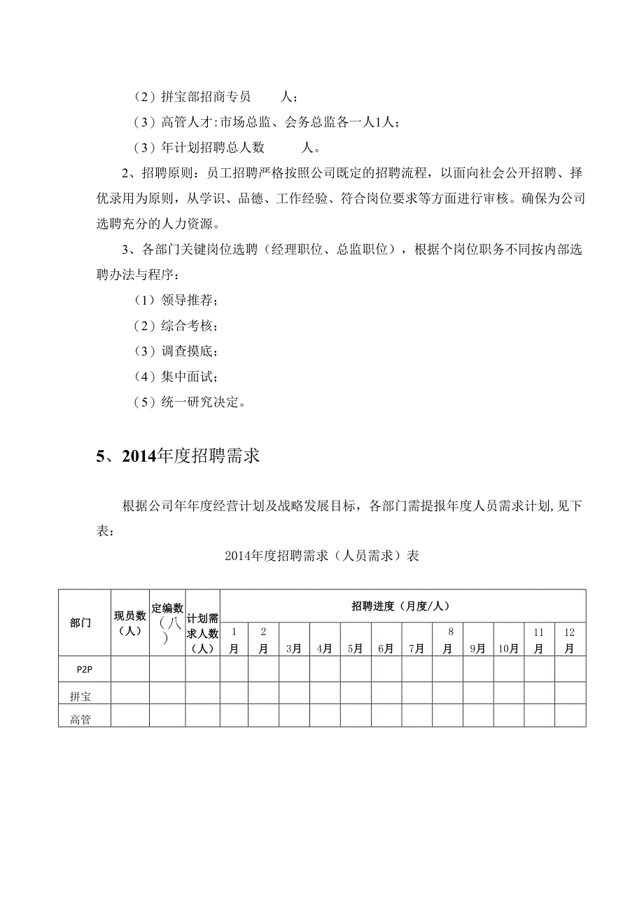 集团公司20XX年度公司年度招聘规划方案.docx_第3页