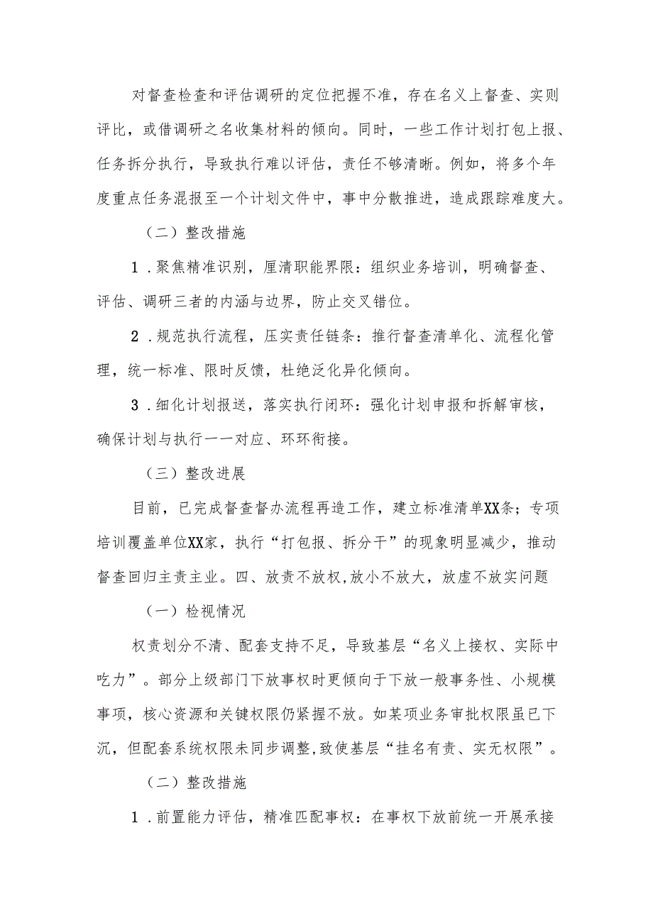 隐形变异作风问题检视与整改落实情况报告.docx_第3页