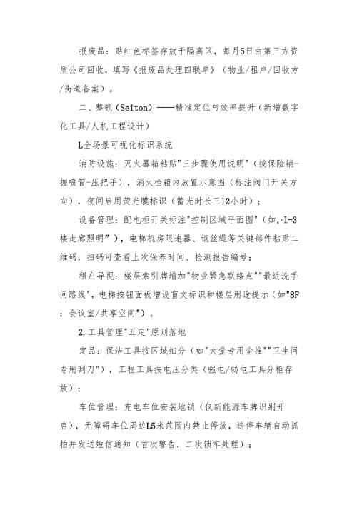 写字楼物业6S实施细则20条.docx