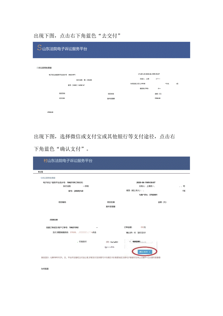 当事人网上交费和获取电子票据详细流程.docx_第2页