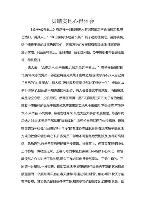 脚踏实地心得体会.docx