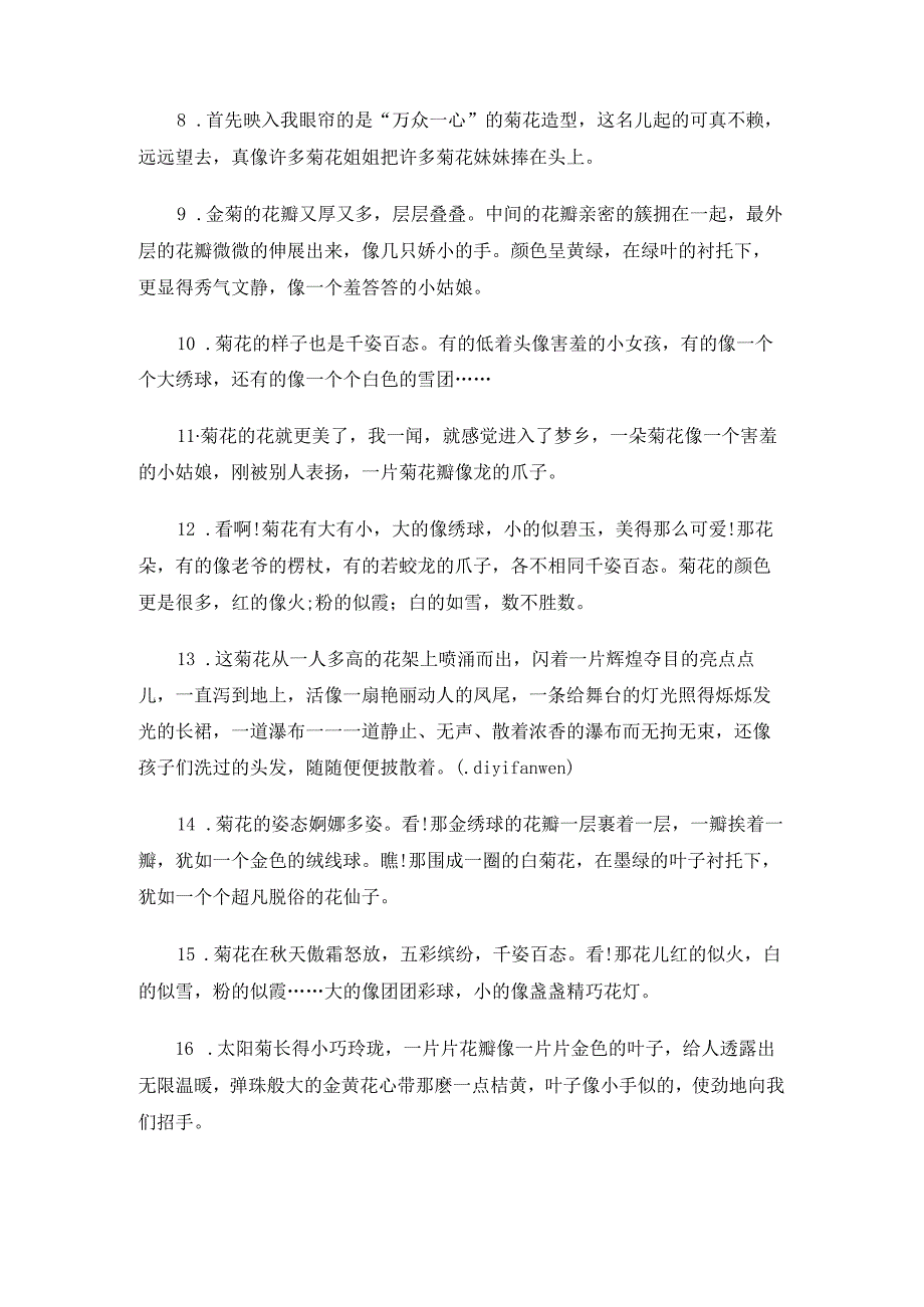 有关菊花的比喻句.docx_第2页