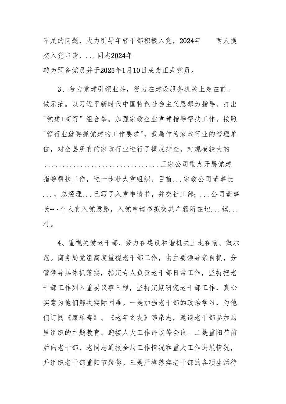 2024年度县商务局党建工作总结范文.docx_第3页