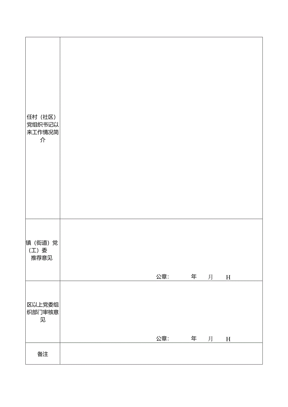 军队转业干部考核情况登记表.docx_第2页