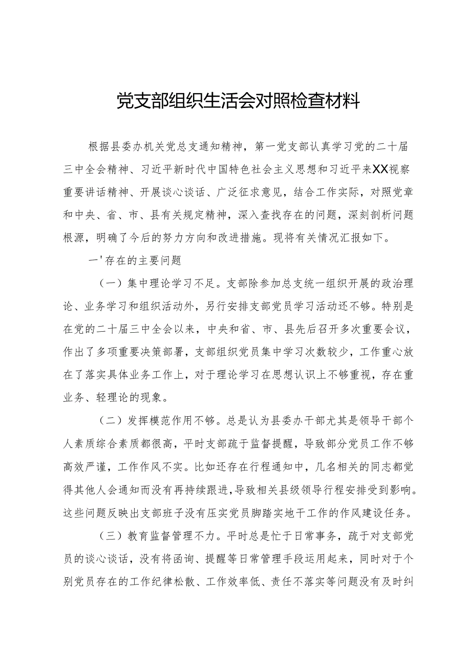 支部对照检查材料.docx_第1页