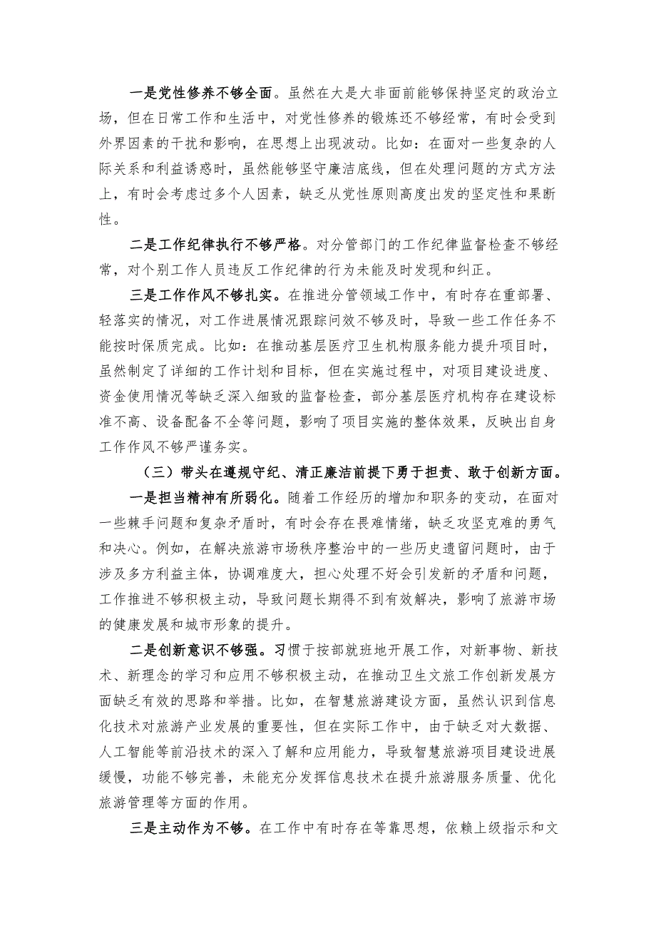 6-2024年民主生活会个人发言提纲（副市长）.docx_第2页