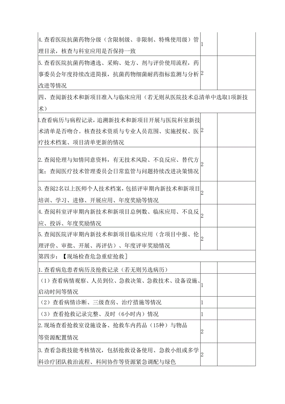 医院评审现场准备实操医疗核心制度执行情况检查路径.docx_第3页