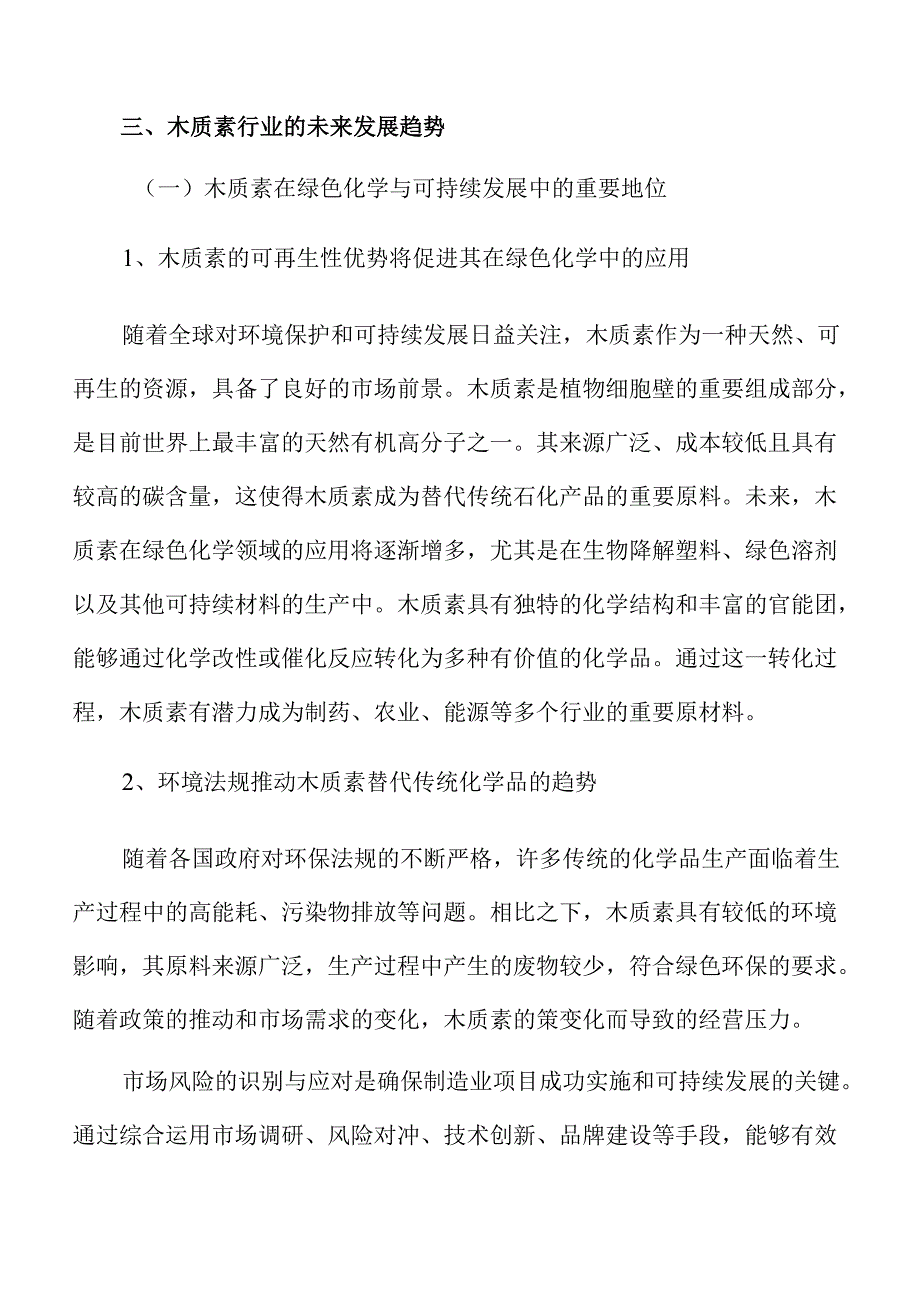 木质素项目风险评估报告（参考模板）.docx_第3页