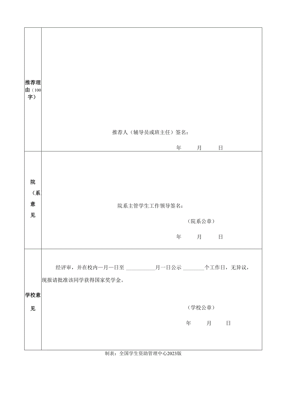 学年国家奖学金申请审批表 - ruceducn.docx_第2页
