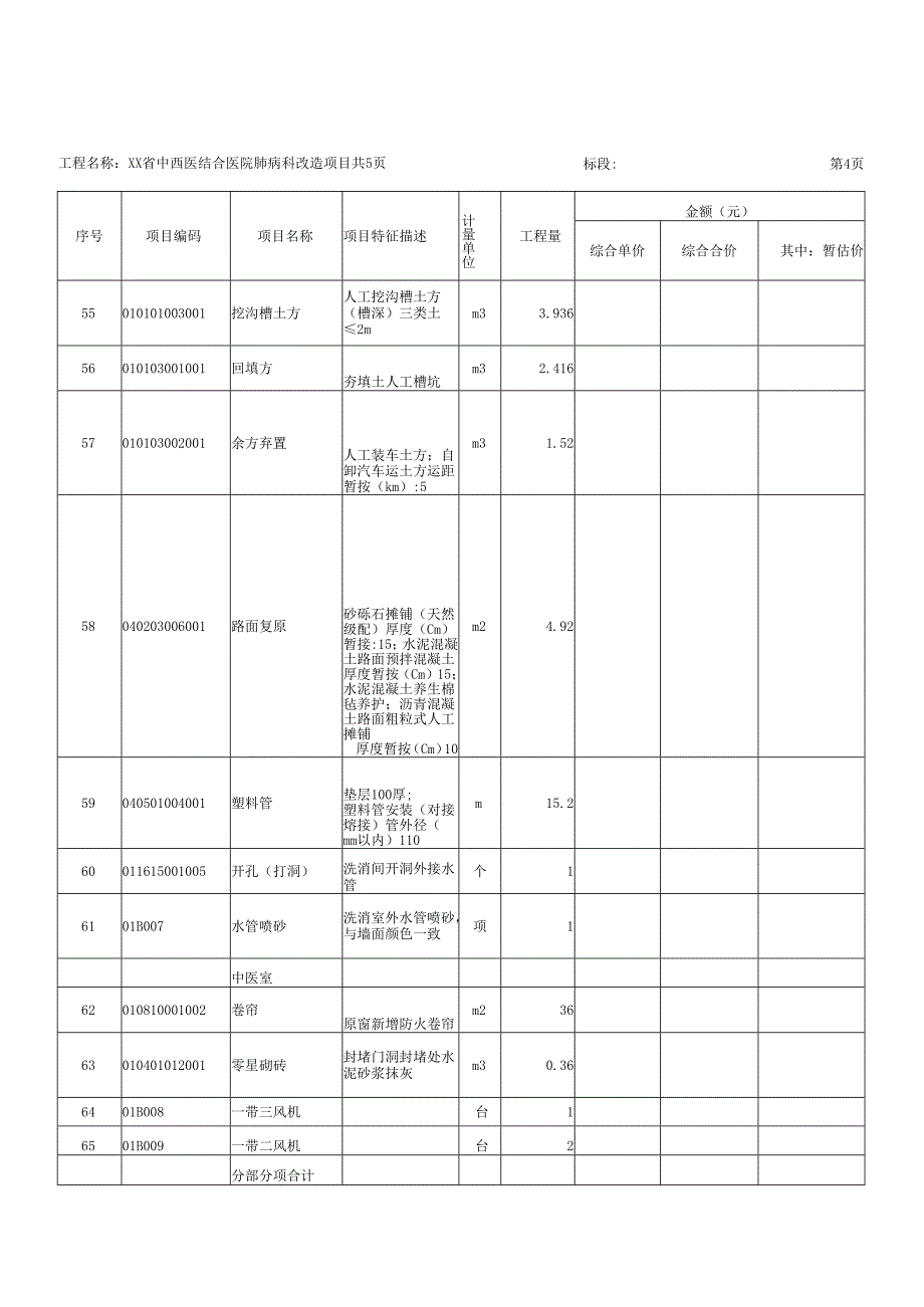 XX省中西医结合医院肺病科改造项目工程采购招标公告（2025年）.docx_第2页