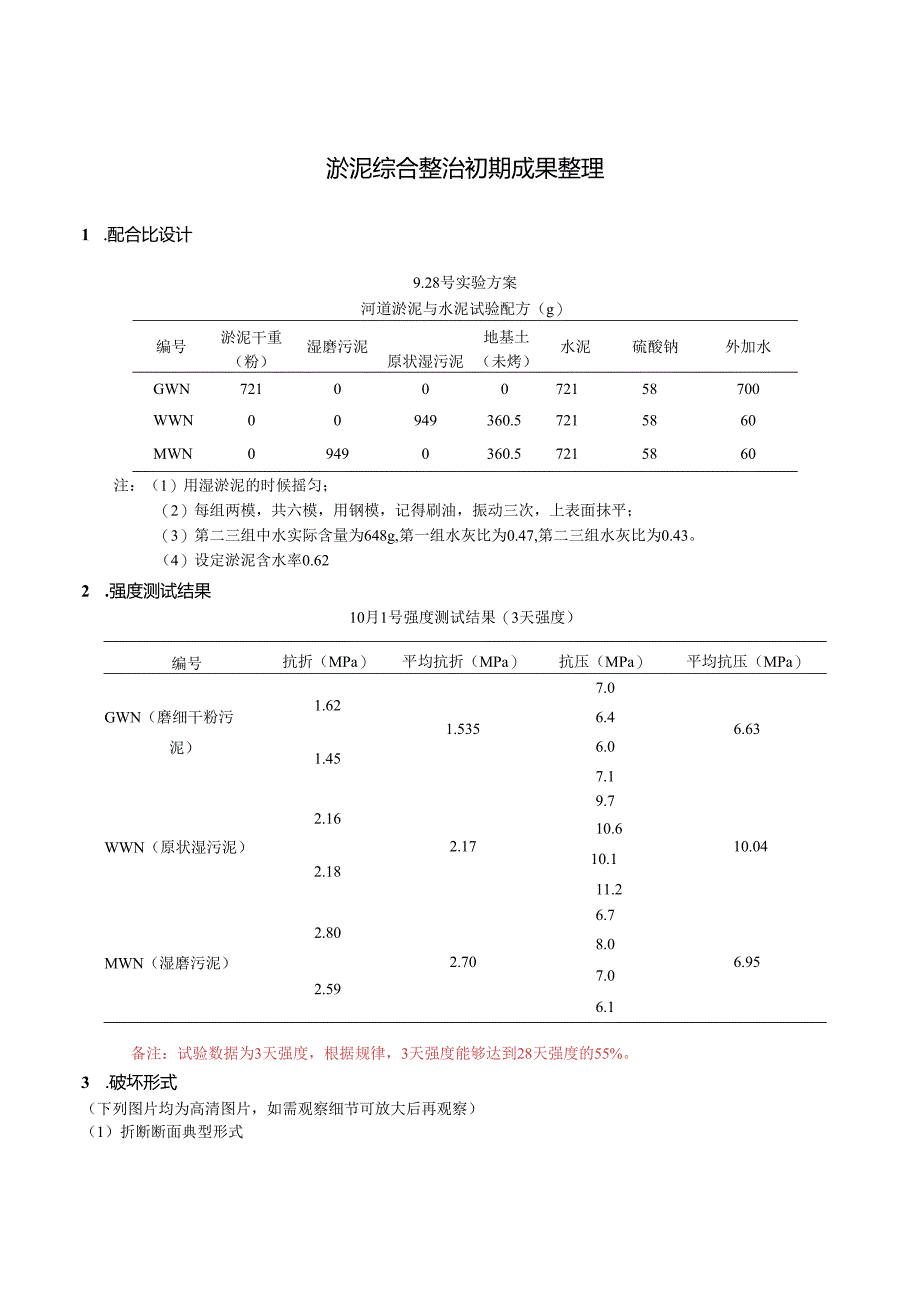 淤泥综合整治初期成果整理配合比设计.docx_第1页