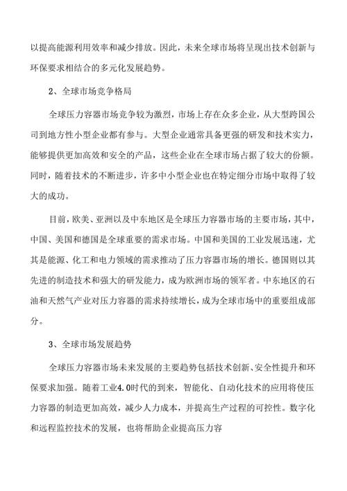 压力容器行业未来走向与市场分析.docx