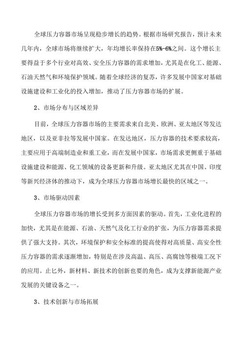 压力容器行业潜力与市场机会分析.docx