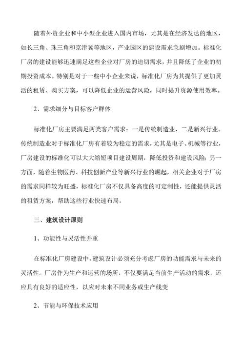 智能化标准化厂房建设商业计划书.docx