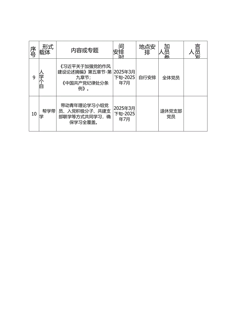 深入贯彻中央八项规定精神学习教育学习计划.docx_第3页