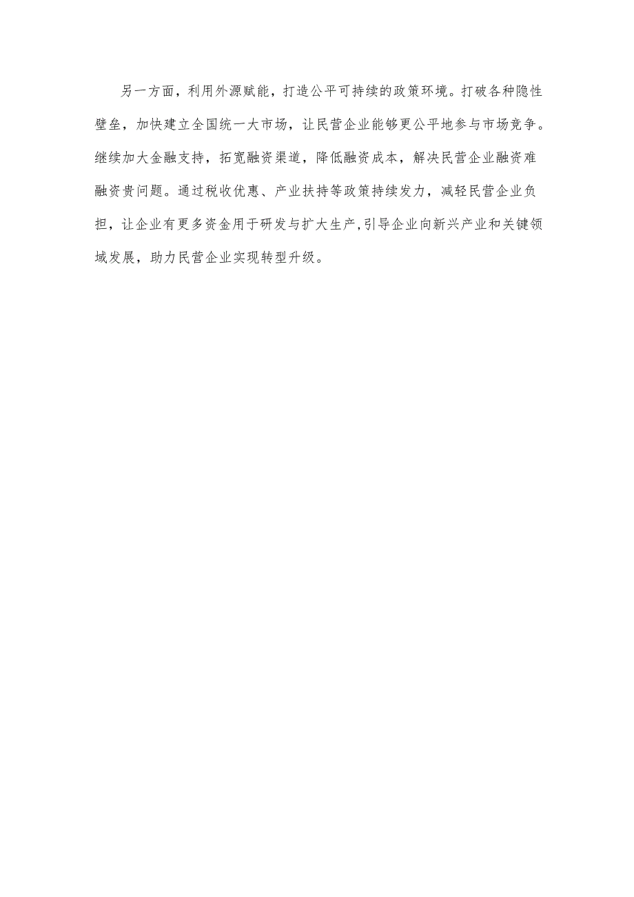 民营企业家座谈会打造核心竞争力发言稿.docx_第3页