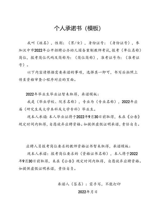 个人承诺书（模板）.docx