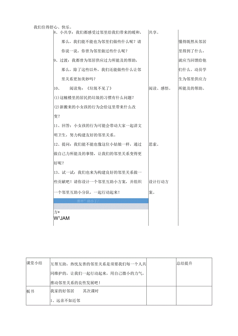 2024三年级道德与法治下册第二单元我在这里长大6我家的好邻居第二课时教案新人教版.docx_第2页