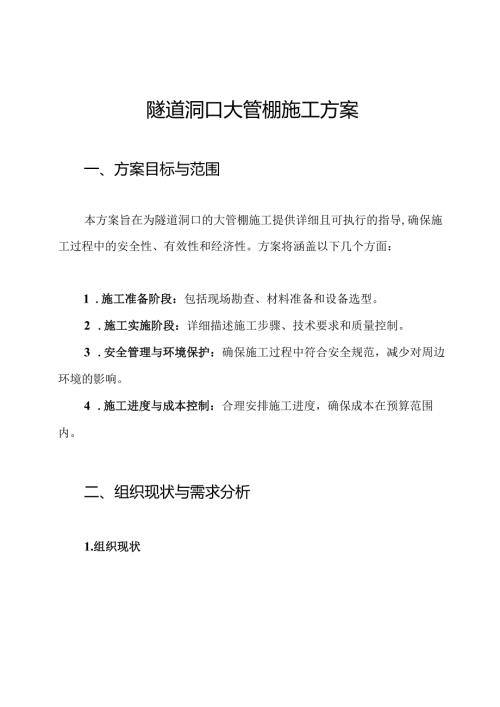 隧道洞口大管棚施工方案.docx