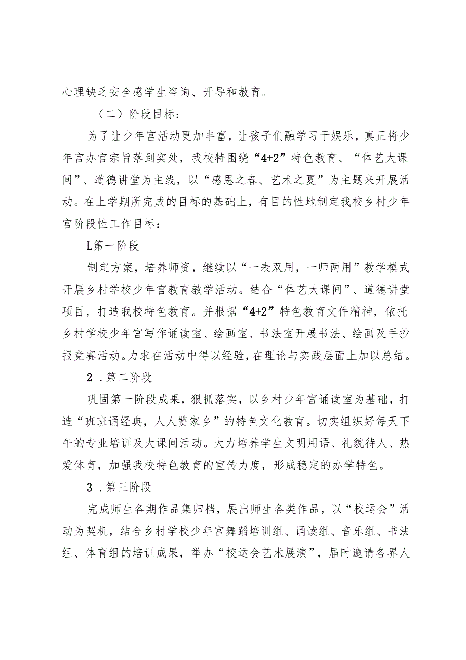 乡村学校少年宫工作方案.docx_第3页