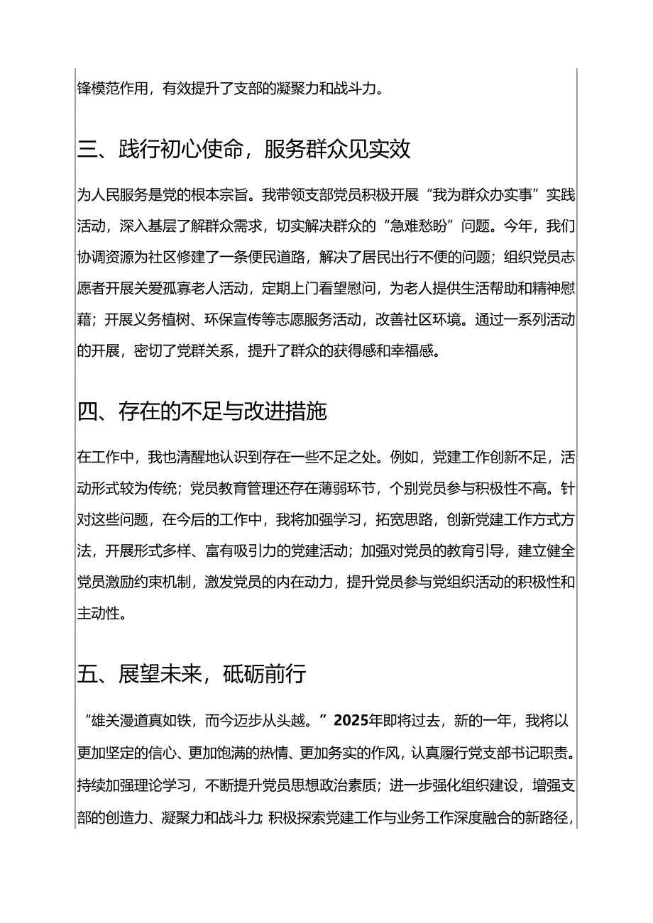 2025 党支部书记述职报告（精选）.docx_第2页