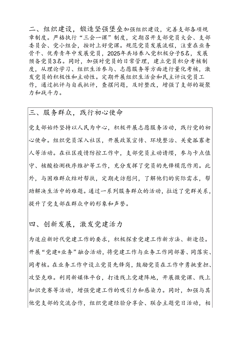 2025年党支部书记工作总结 .docx_第2页