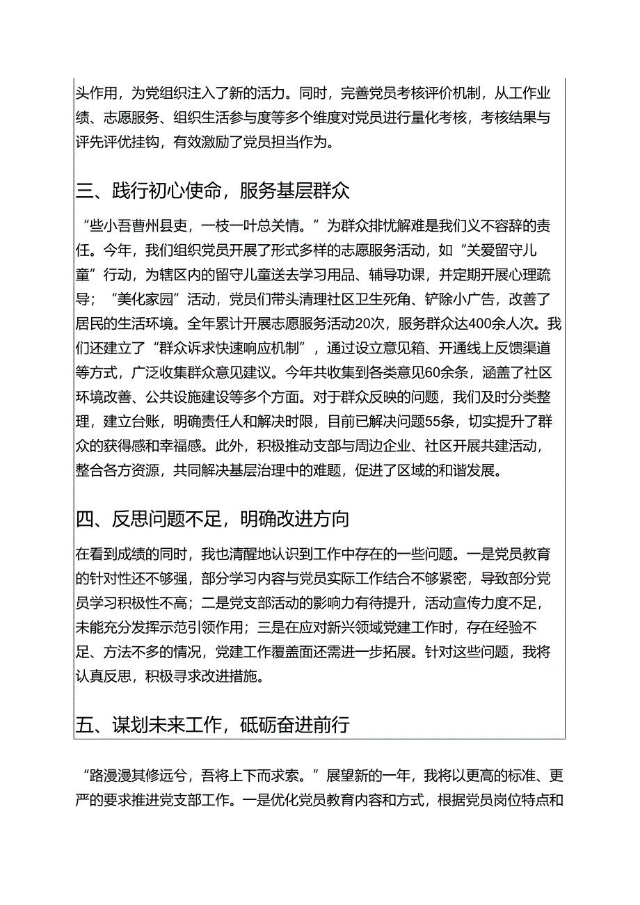 2025年党支部书记工作总结报告（最新版）.docx_第2页