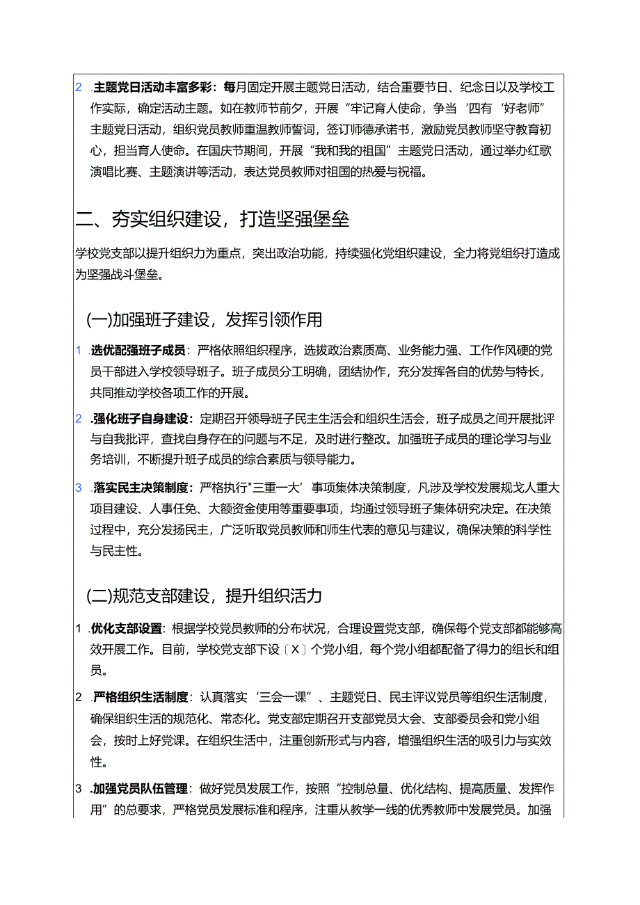 2025X小学党建经验做法案例：党建领航育梦校园完整版.docx_第2页