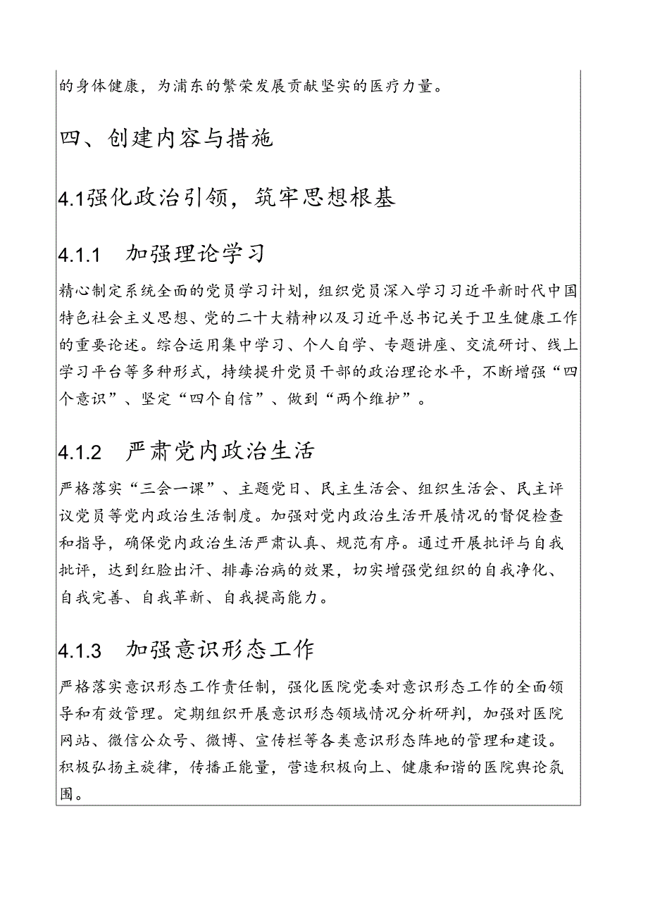 1.XX 医院党建品牌创建方案.docx_第3页