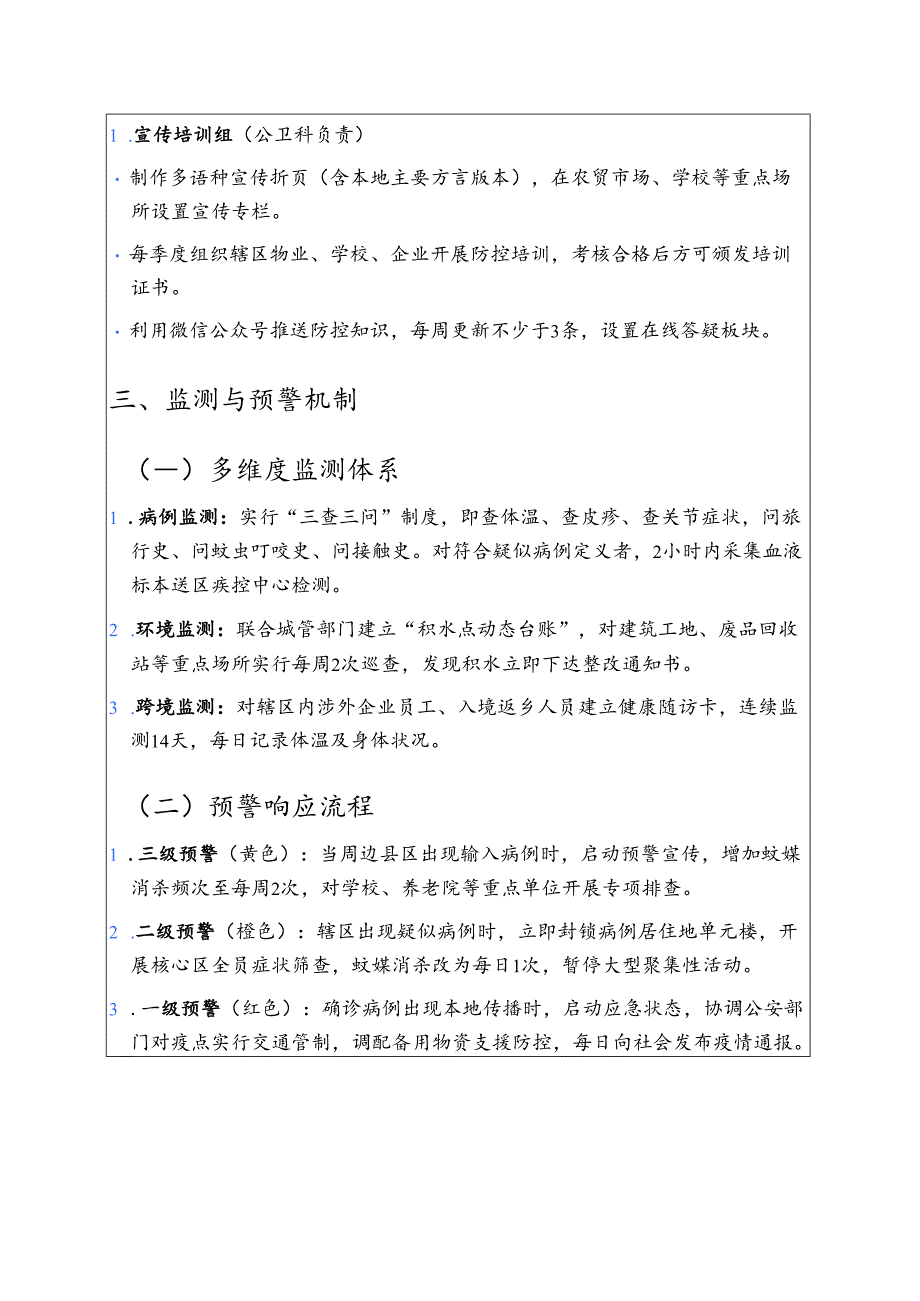 2025年XX卫生院基孔肯雅热防控应急预案（模板）.docx_第3页