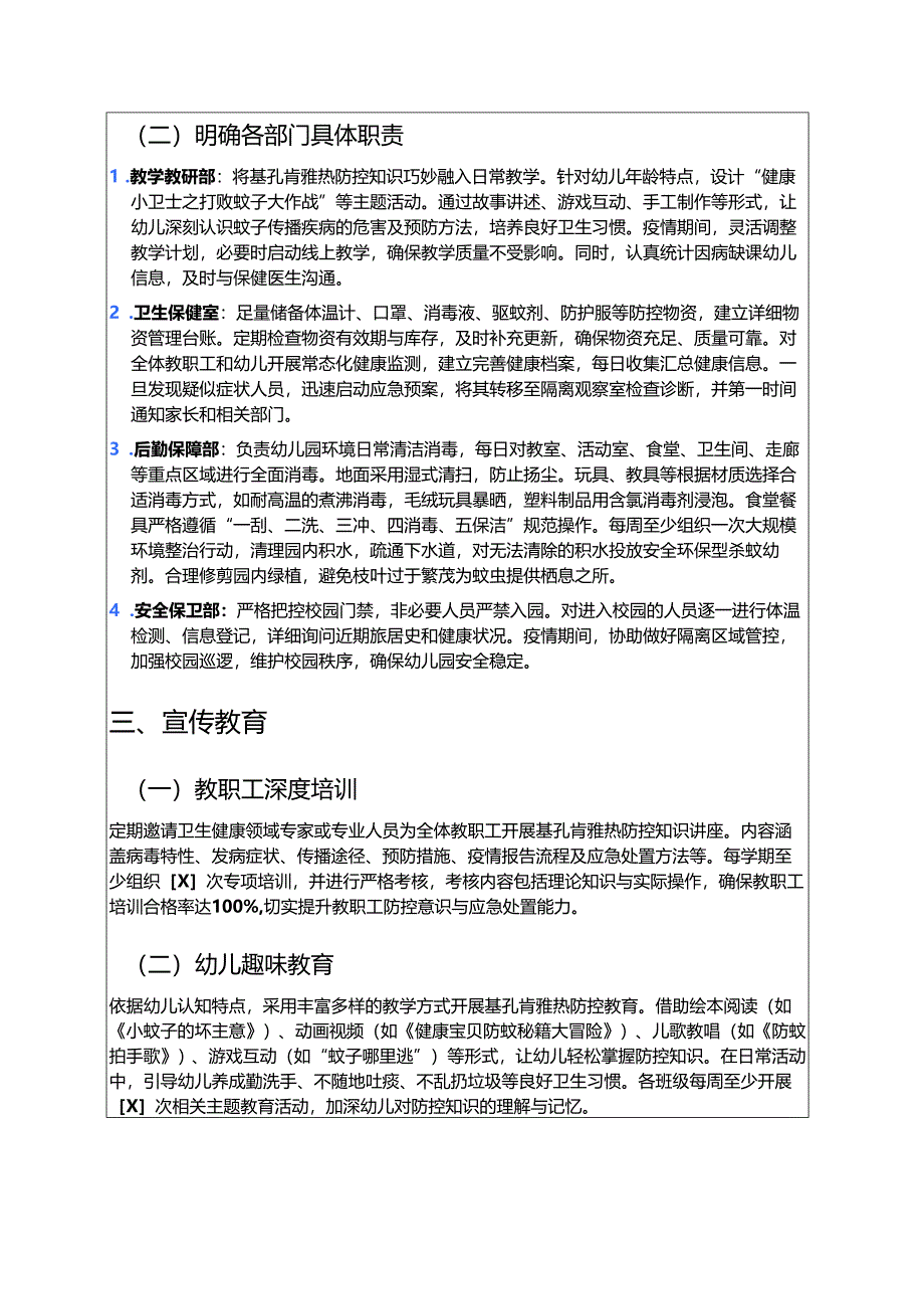 幼儿园 2025 基孔肯雅热防控工作方案（最新版）.docx_第2页
