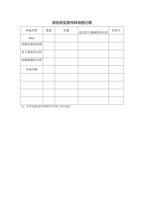 其他类型宣传阵地登记表.docx