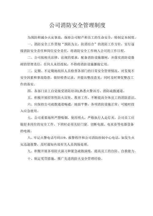 公司消防安全管理制度.docx