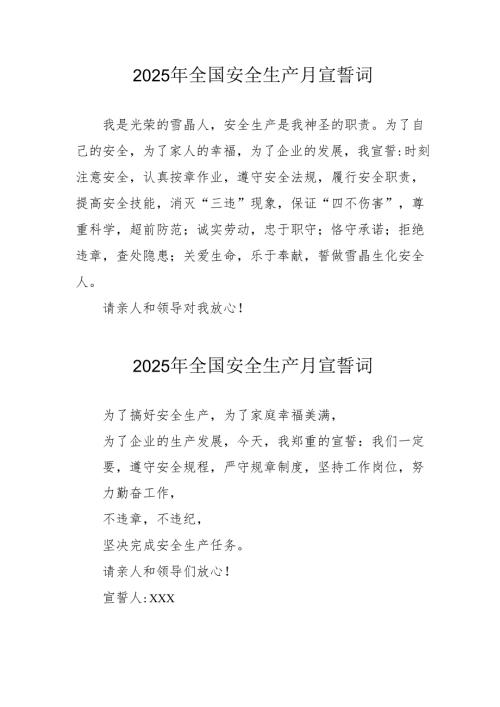 2025年《安全生产月》个人宣誓词 （3份）_79.docx