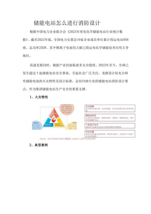 储能电站怎么进行消防设计.docx